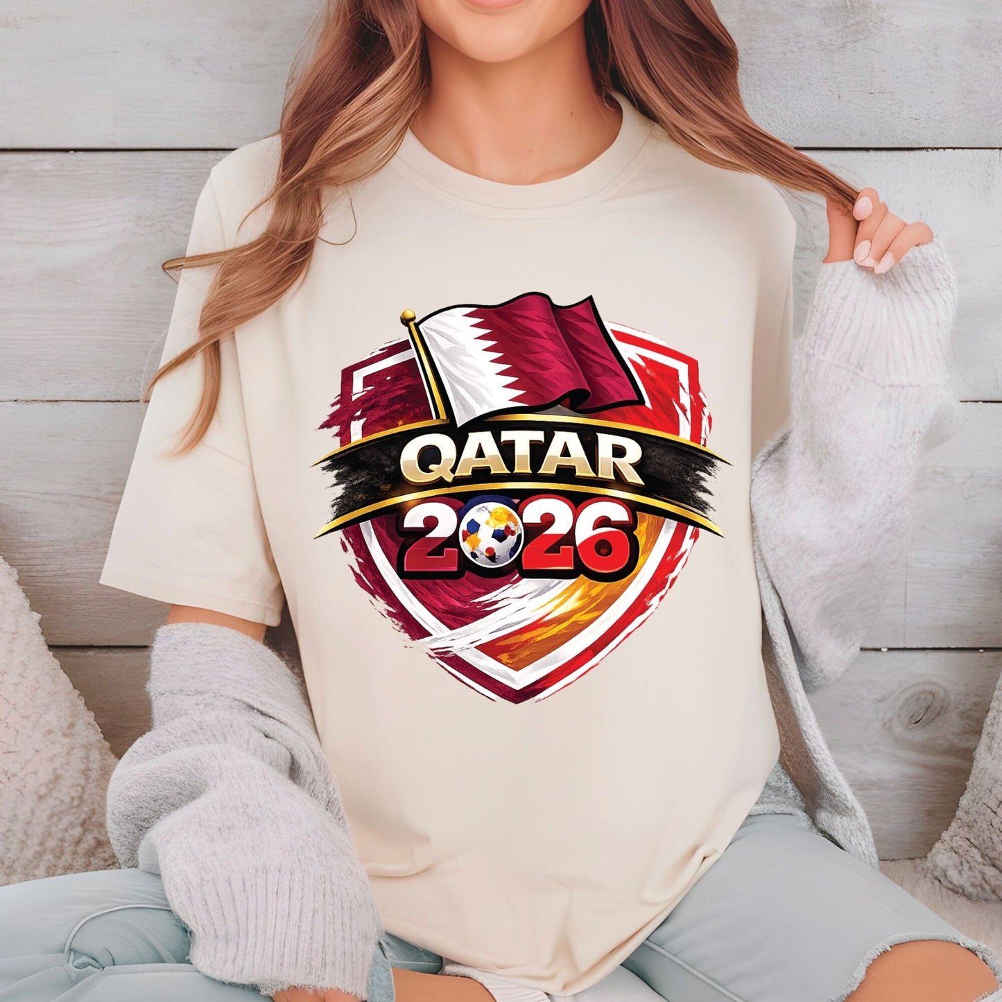Qatar World Cup 2026 DTF Transfer