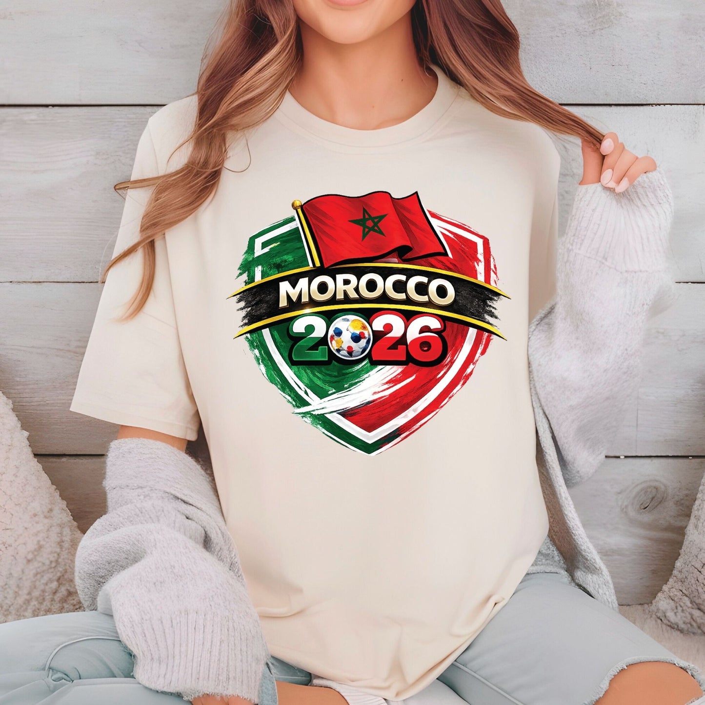 Morocco World Cup 2026 DTF Transfer