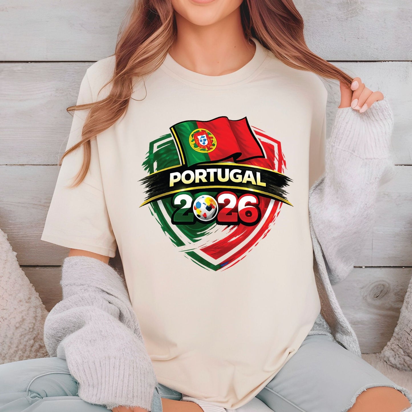 Portugal World Cup 2026 DTF Transfer Ready to Press
