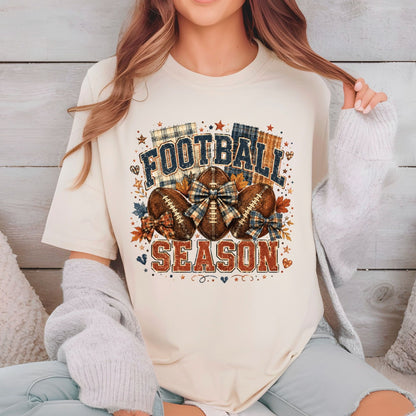 Football DTF Transfer Ready to Press Premade DTF Gang Sheet Game Day Sorry I Cant Its Football Season Fall Heat Transfer For Shirt