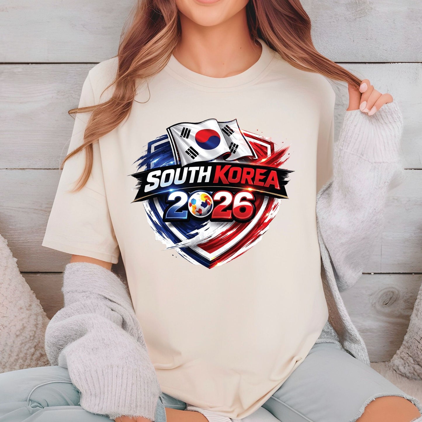 South Korea World Cup 2026 DTF Transfer Ready to Press