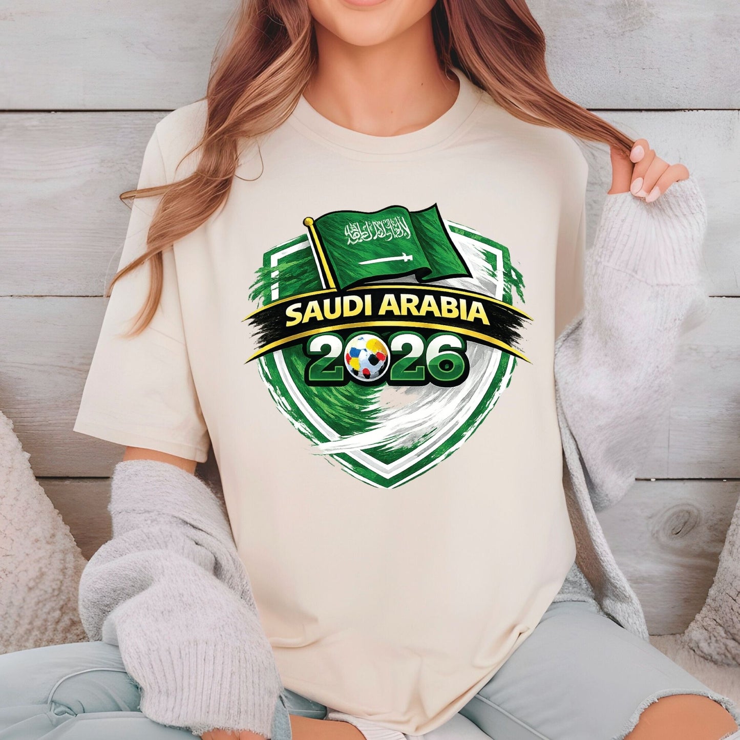 Saudi Arabia World Cup 2026 DTF Transfer Ready to Press
