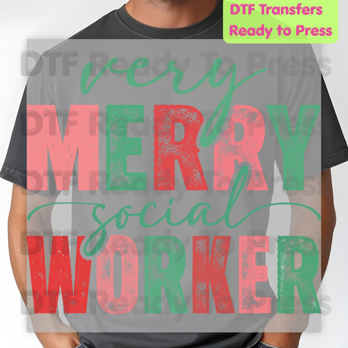 Christmas CNA Buffalo Plaid DTF Transfers, Medical Nursing Lights Bandage Holiday Ready to Press