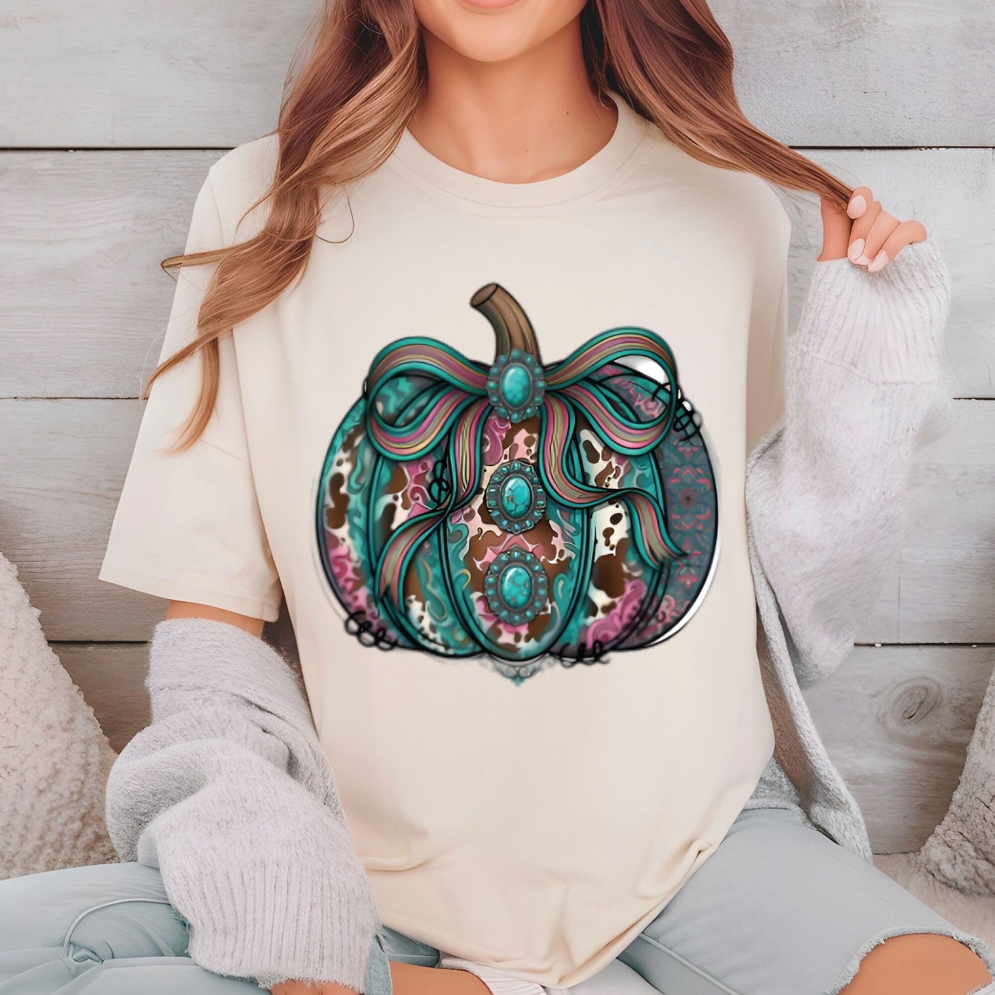 Western Fall DTF Gang Sheet Howdy Pumpkin DTF Transfer Ready to Press Cowboy Boot Highland Cow Autumn Season Heat Transfer For Shirts
