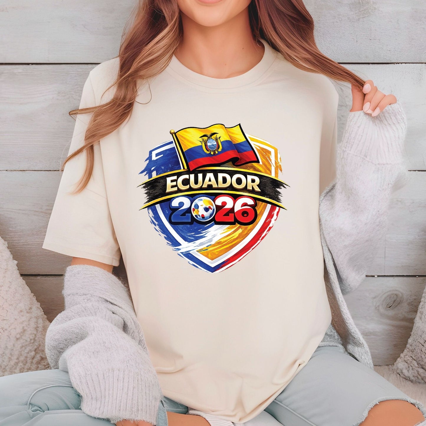 Ecuador World Cup 2026 DTF Transfer Ready to Press