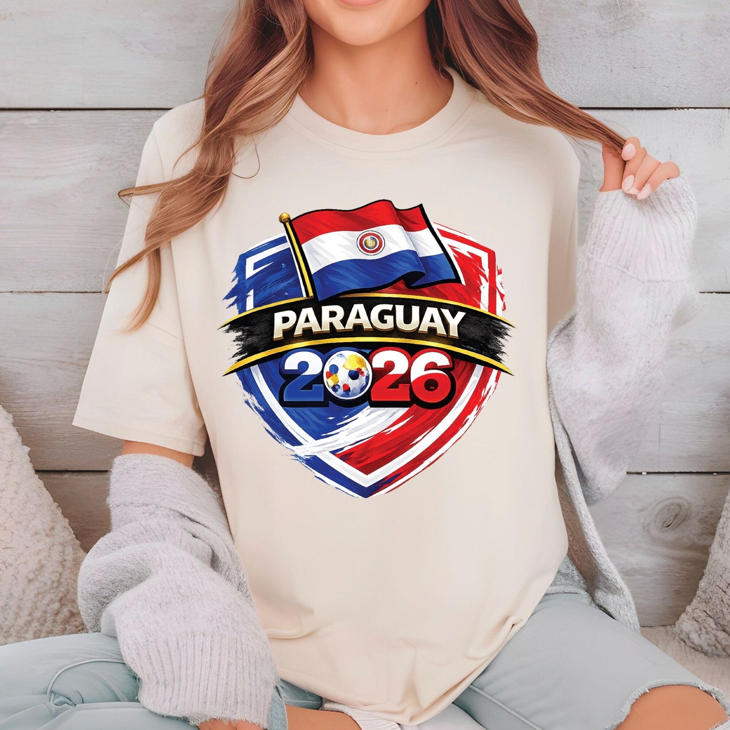 Paraguay World Cup 2026 DTF Transfer Ready to Press