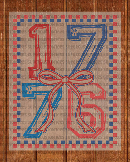 4th of July 1776 DTF Transfer