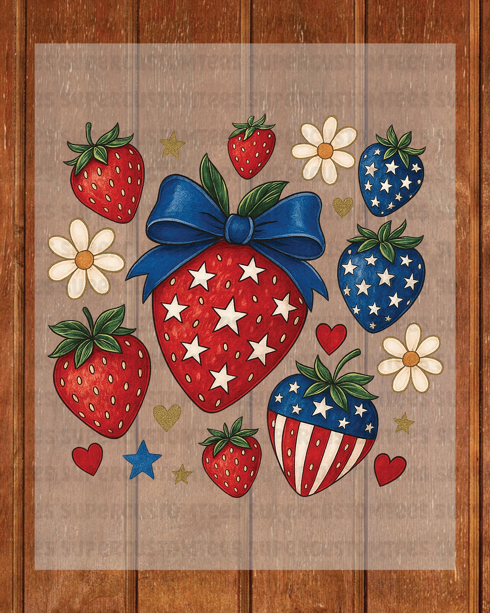 4th Of July DTF Transfer Ready To Press