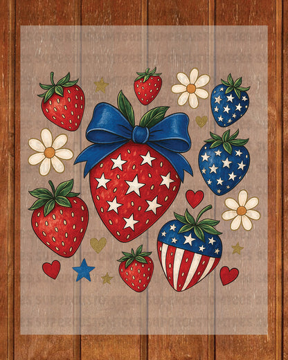 4th Of July DTF Transfer Ready To Press