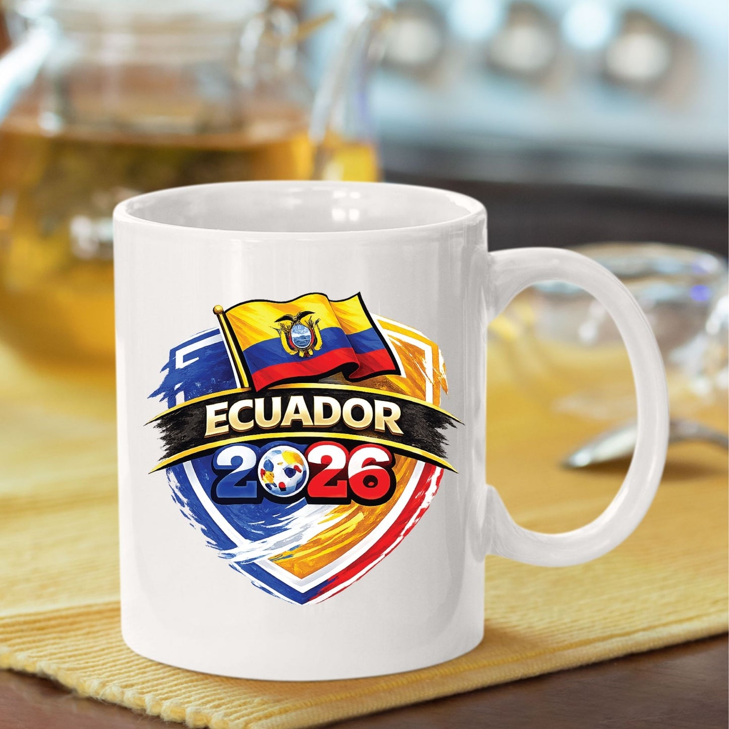 Ecuador World Cup 2026 DTF Transfer Ready to Press