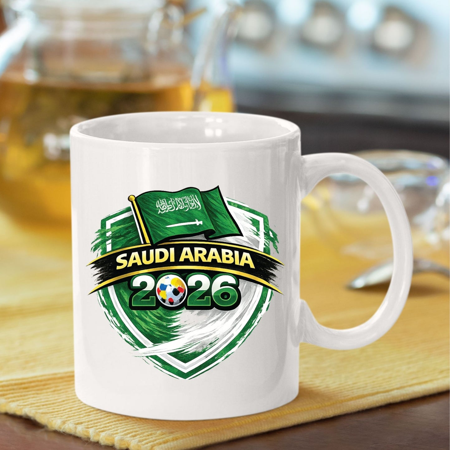 Saudi Arabia World Cup 2026 DTF Transfer Ready to Press
