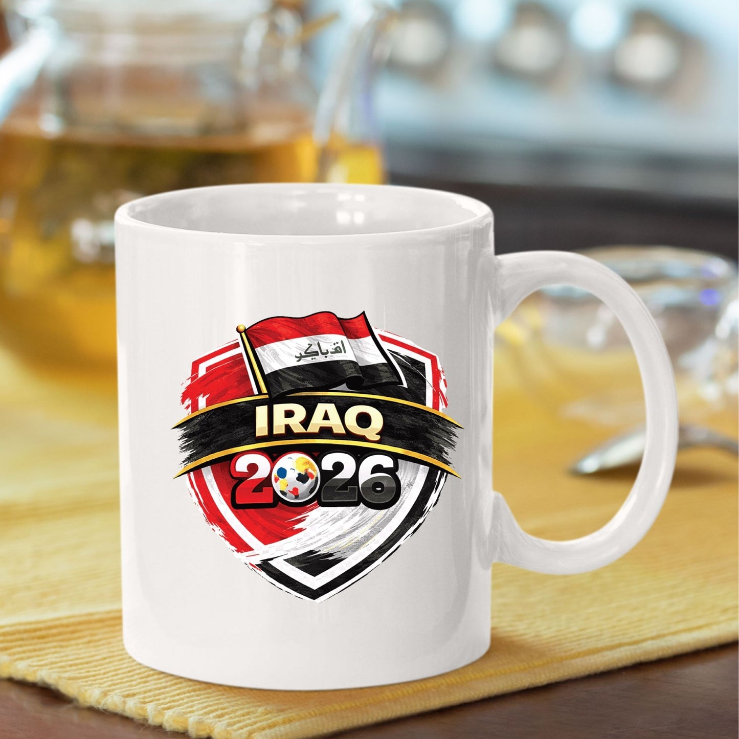 Iraq World Cup 2026 DTF Transfer