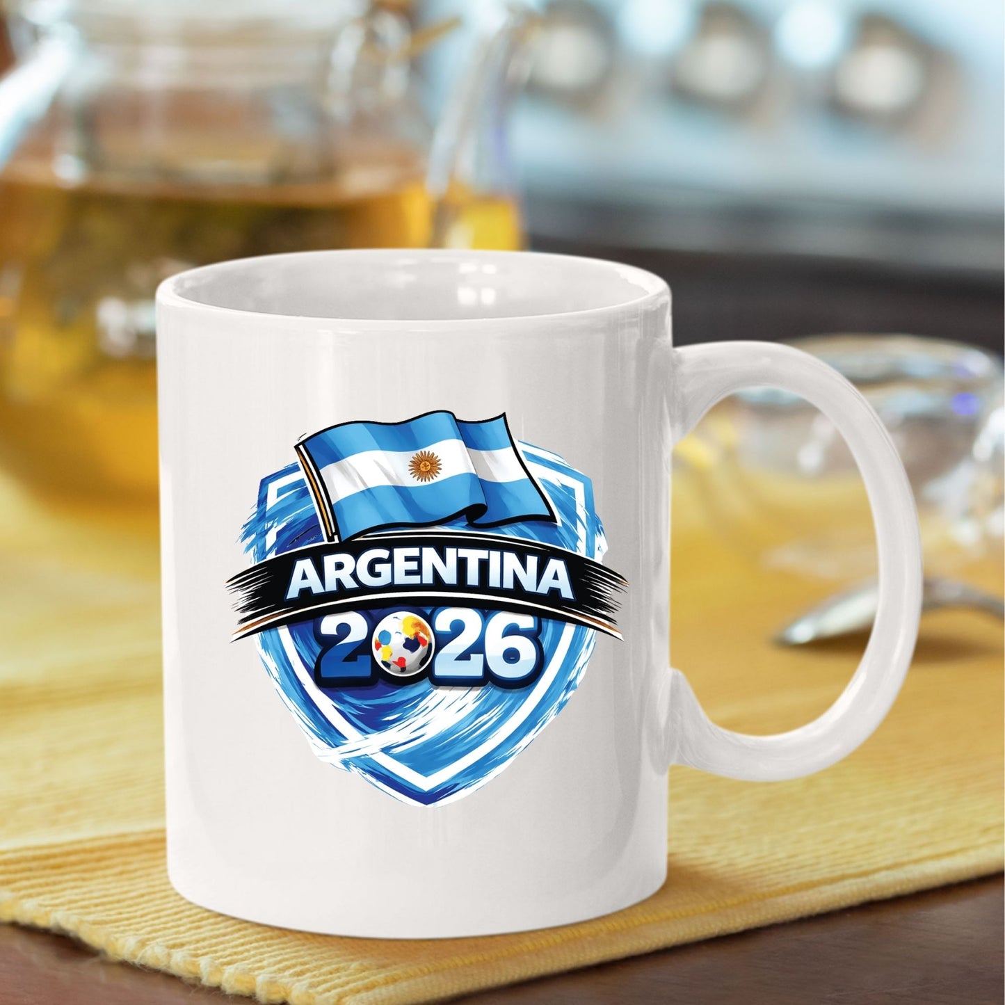 Argentina World Cup 2026 DTF Transfer Ready to Press