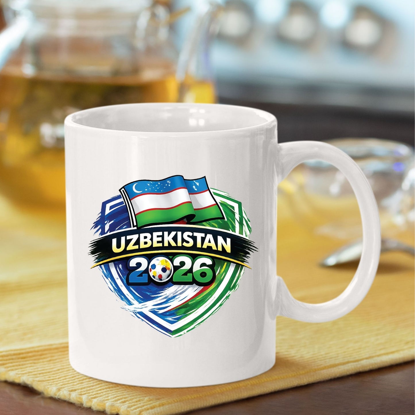 Uzbekistan World Cup 2026 DTF Transfer Ready to Press