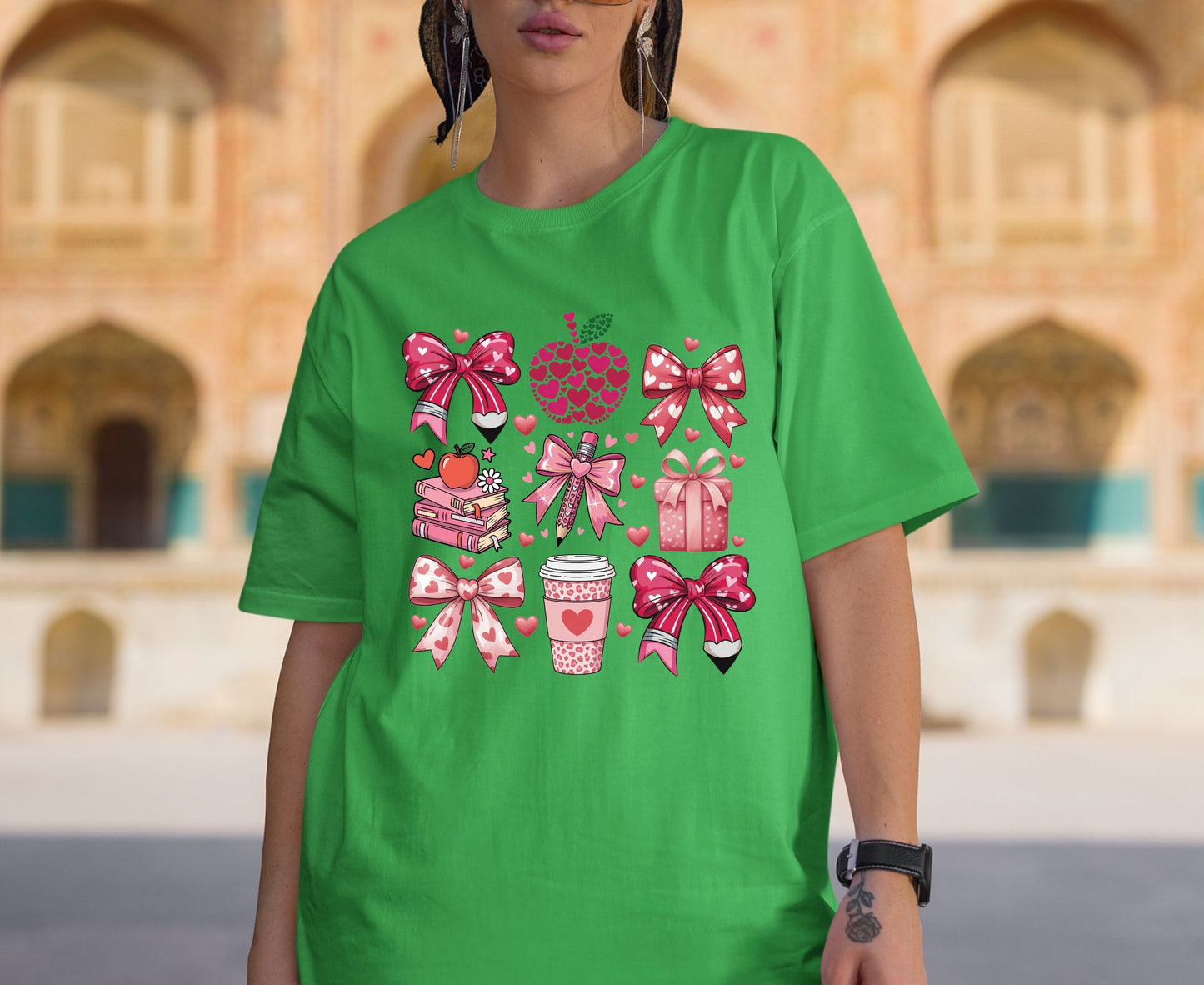 Teacher Premade Gang Sheet School Teacher DTF Transfer ready to Press Teach Love Inspire Heat Transfer for Shirts