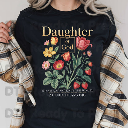Daughter of God DTF Transfer Ready to Press