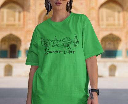 Summer Premade Gang Sheet Beach Theme DTF Transfer ready to Press Salty Soul Crabby Heat Transfer for Shirts