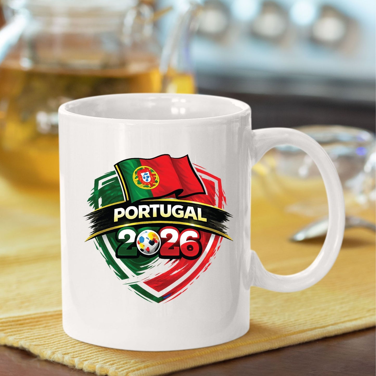 Portugal World Cup 2026 DTF Transfer Ready to Press