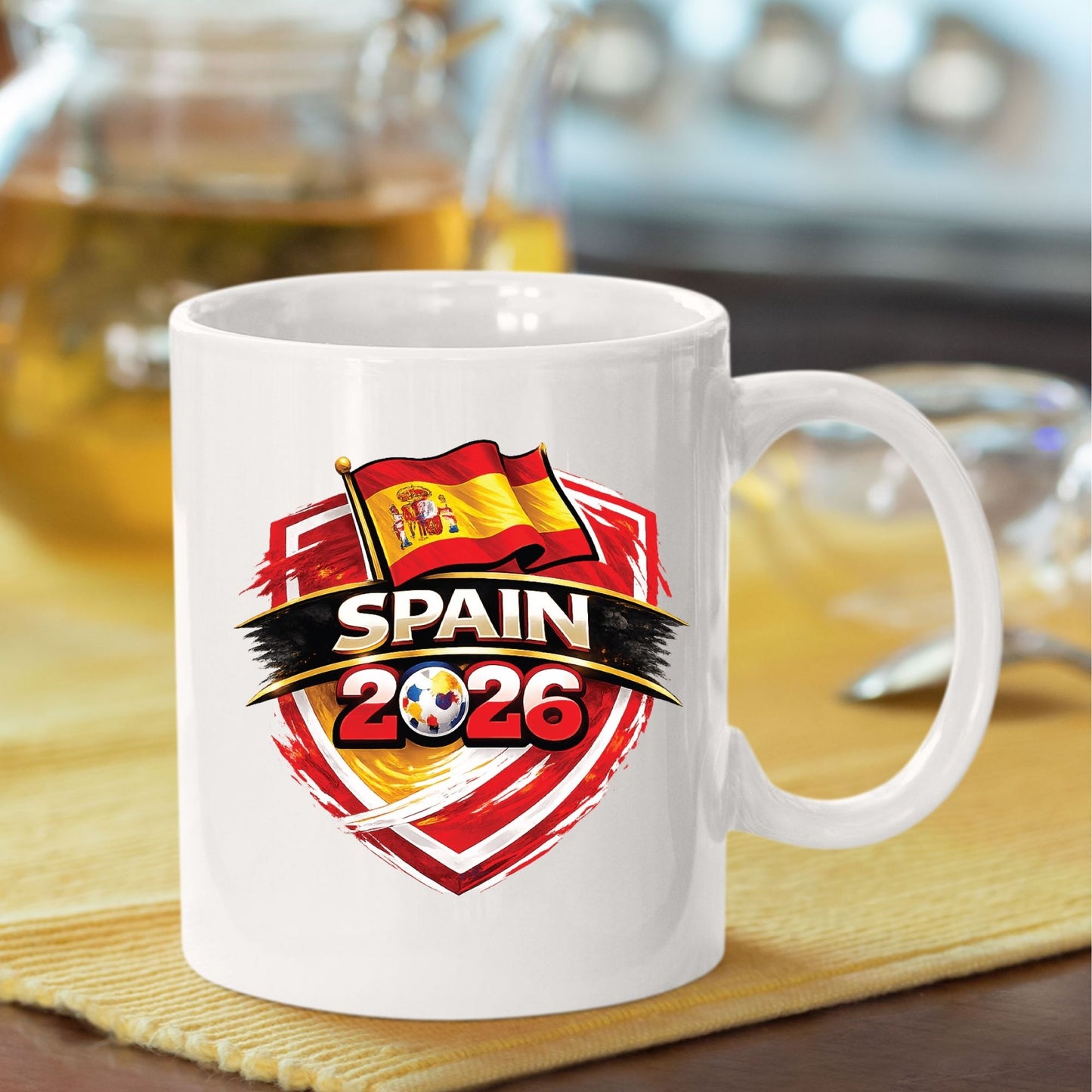 Spain World Cup 2026 DTF Transfer Ready to Press