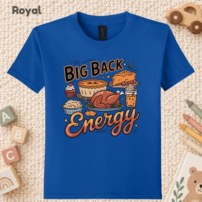 Big Back Energy Thanksgiving T-Shirt, Funny Roasted Turkey Tee, Holiday Feast Sweatshirt