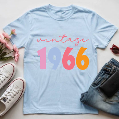 60th Birthday Shirt Vintage 1966 T-Shirt Chapter 60 Birthday Gift