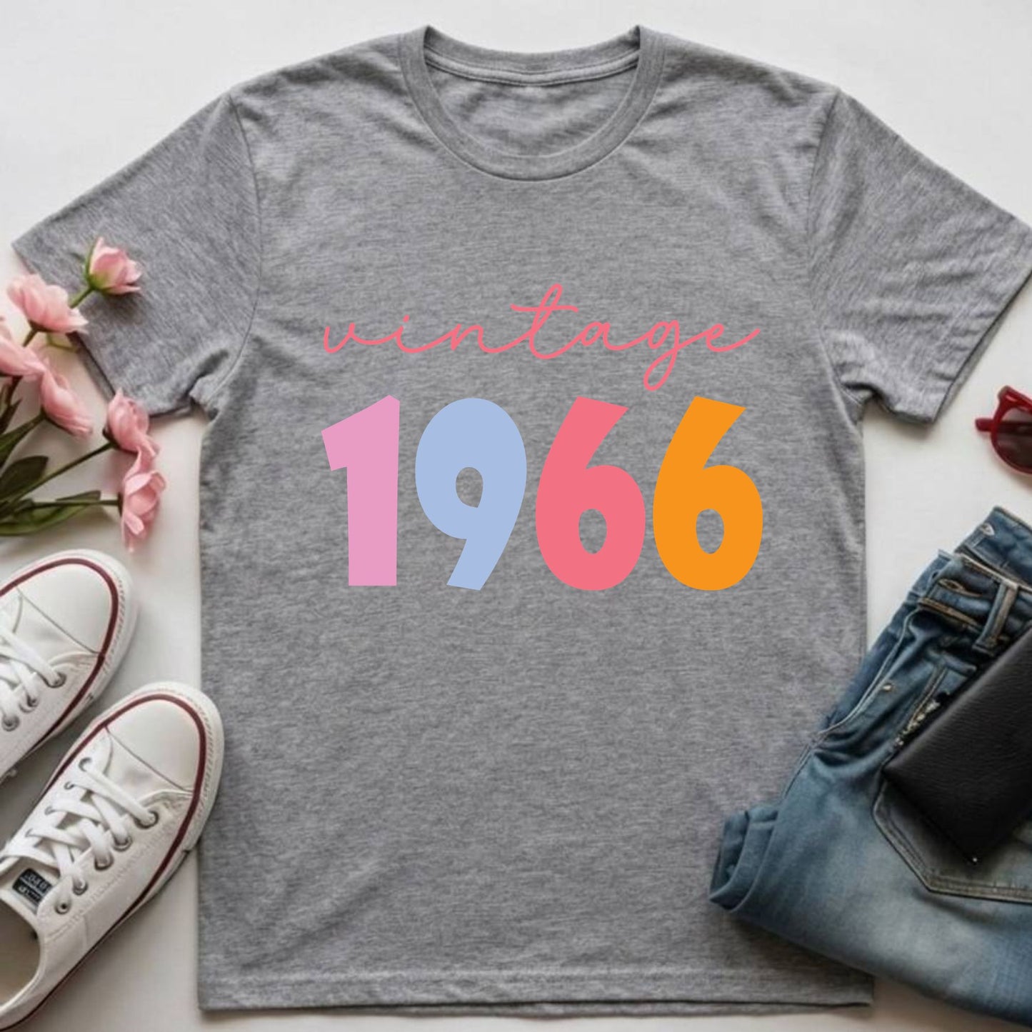60th Birthday Shirt Vintage 1966 T-Shirt Chapter 60 Birthday Gift