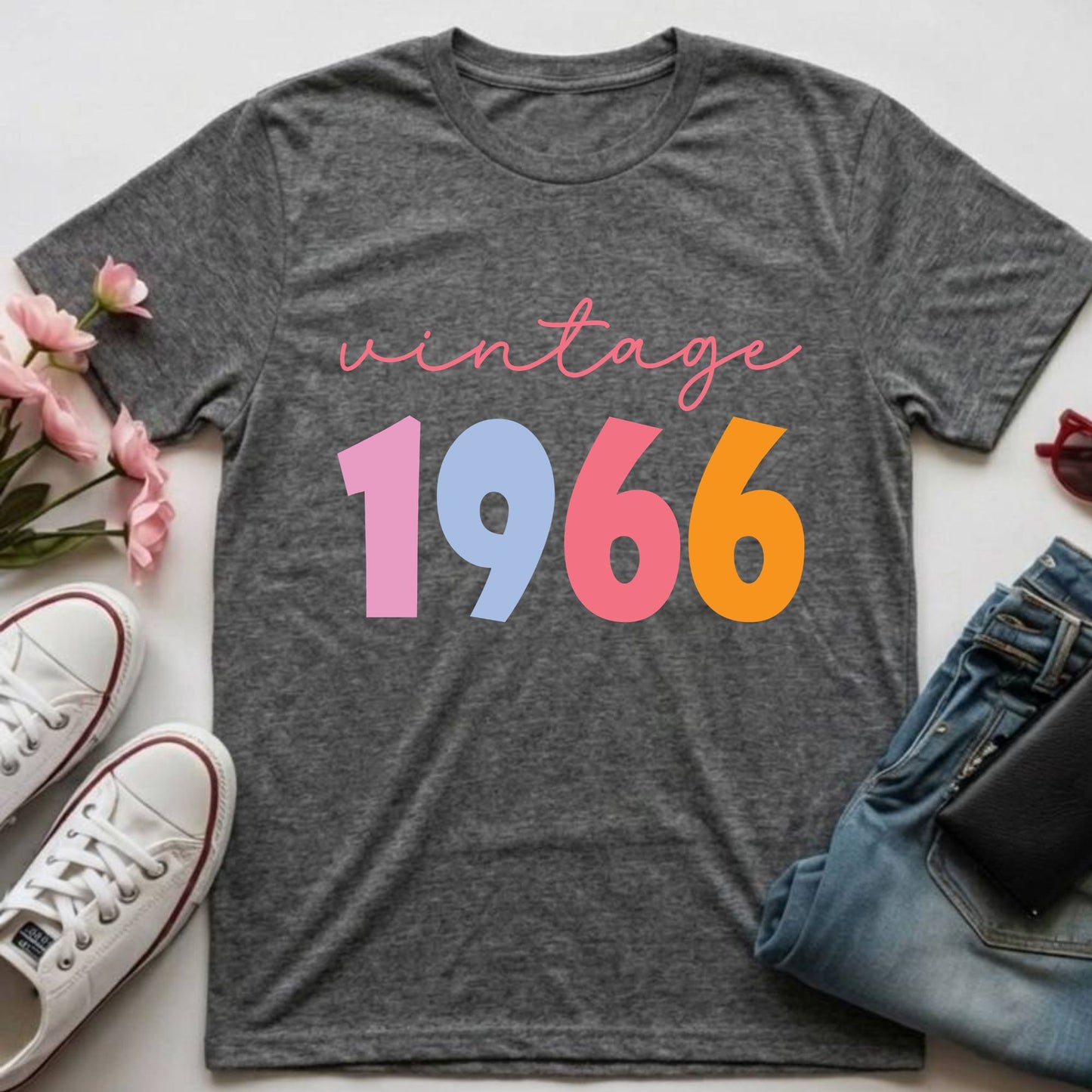 60th Birthday Shirt Vintage 1966 T-Shirt Chapter 60 Birthday Gift