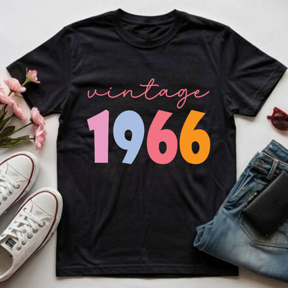 60th Birthday Shirt Vintage 1966 T-Shirt Chapter 60 Birthday Gift