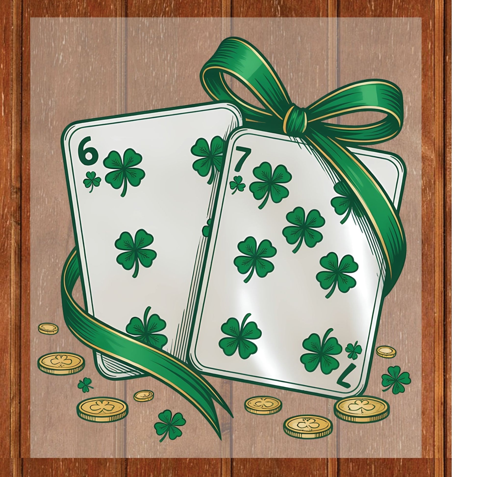 67 St. Patrick’s Day DTF Transfer ready to Press Funny Shamrock Card Heat Transfer for Shirts Irish UV Sticker Prints Iron on Transfer