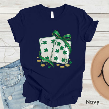 67 St. Patrick’s Day Shirts Funny Shamrock Card Sweatshirt Saint Patrick Party Tees Irish Green Sweater For Men Women Kids