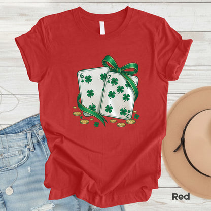 67 St. Patrick’s Day Shirts Funny Shamrock Card Sweatshirt Saint Patrick Party Tees Irish Green Sweater For Men Women Kids