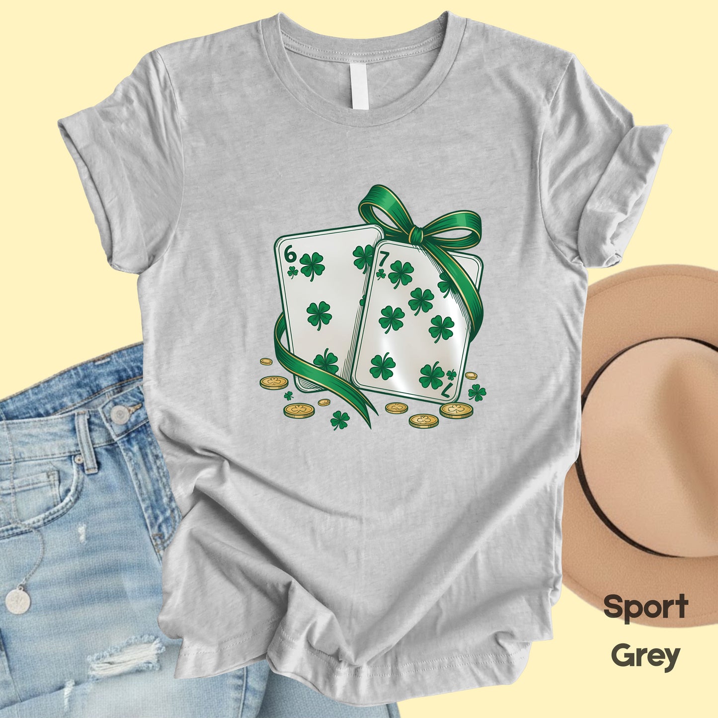 67 St. Patrick’s Day Shirts Funny Shamrock Card Sweatshirt Saint Patrick Party Tees Irish Green Sweater For Men Women Kids