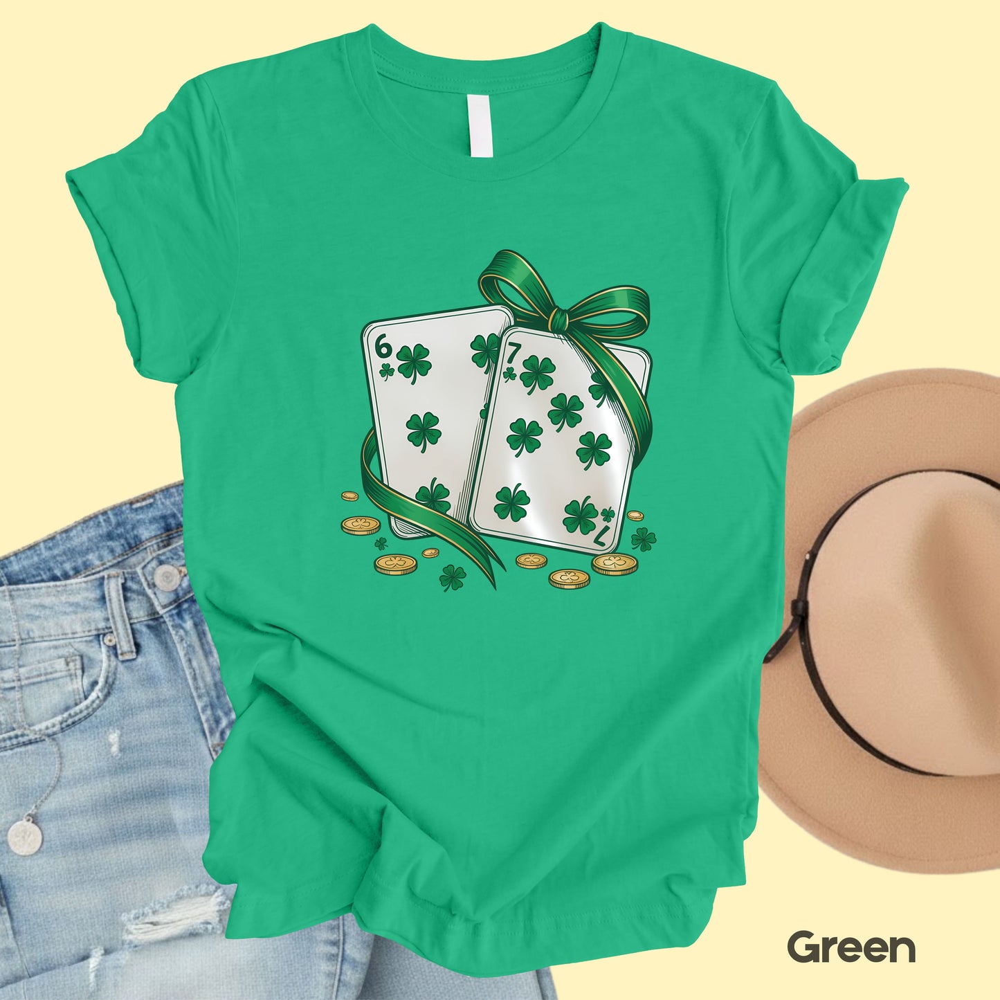 67 St. Patrick’s Day Shirts Funny Shamrock Card Sweatshirt Saint Patrick Party Tees Irish Green Sweater For Men Women Kids