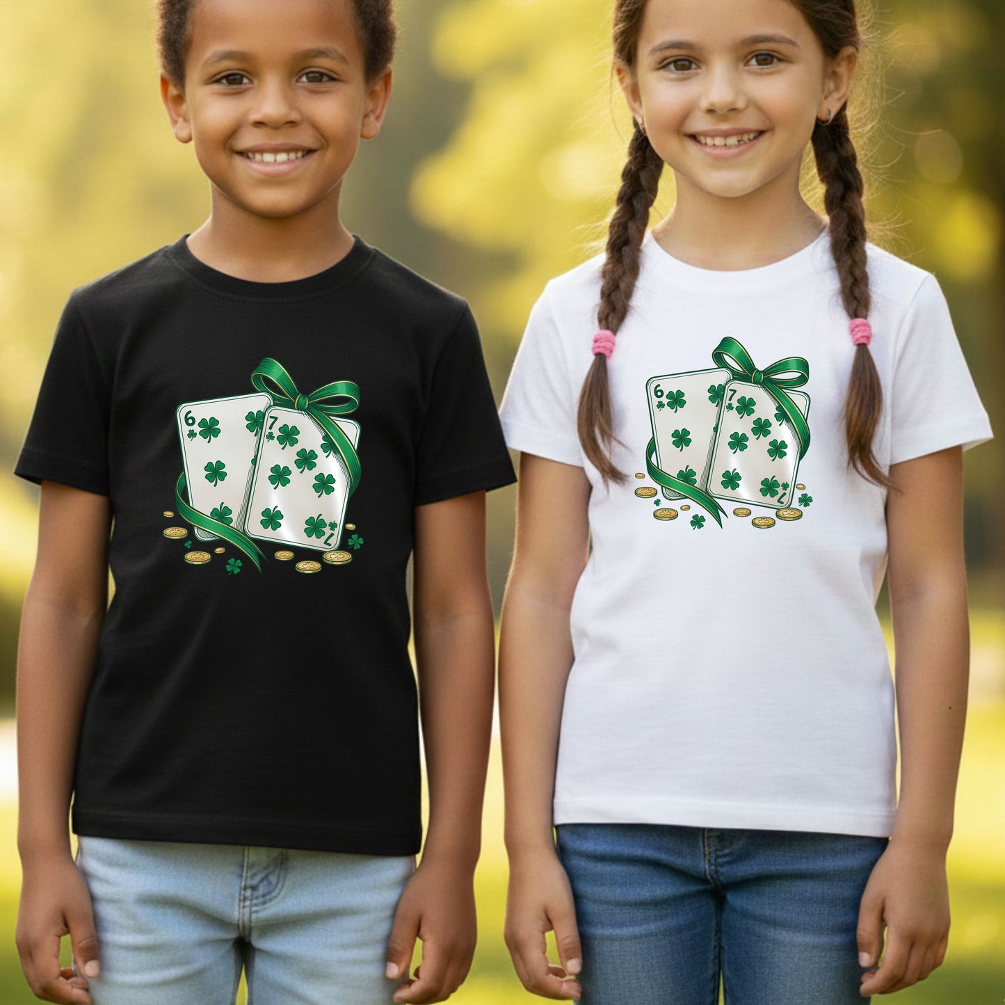 67 St. Patrick’s Day Shirts Funny Shamrock Card Sweatshirt Saint Patrick Party Tees Irish Green Sweater For Men Women Kids
