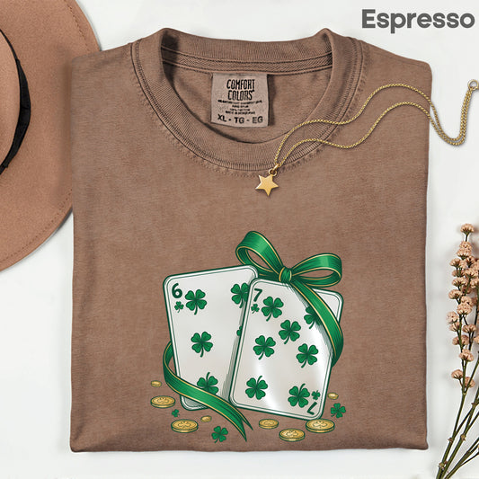 67 St. Patrick’s Day Shirts Funny Shamrock Card Sweatshirt Saint Patrick Party Tees Irish Green Sweater For Men Women Kids