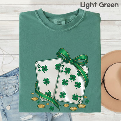 67 St. Patrick’s Day Shirts Funny Shamrock Card Sweatshirt Saint Patrick Party Tees Irish Green Sweater For Men Women Kids