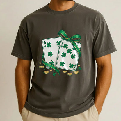 67 St. Patrick’s Day Shirts Funny Shamrock Card Sweatshirt Saint Patrick Party Tees Irish Green Sweater For Men Women Kids