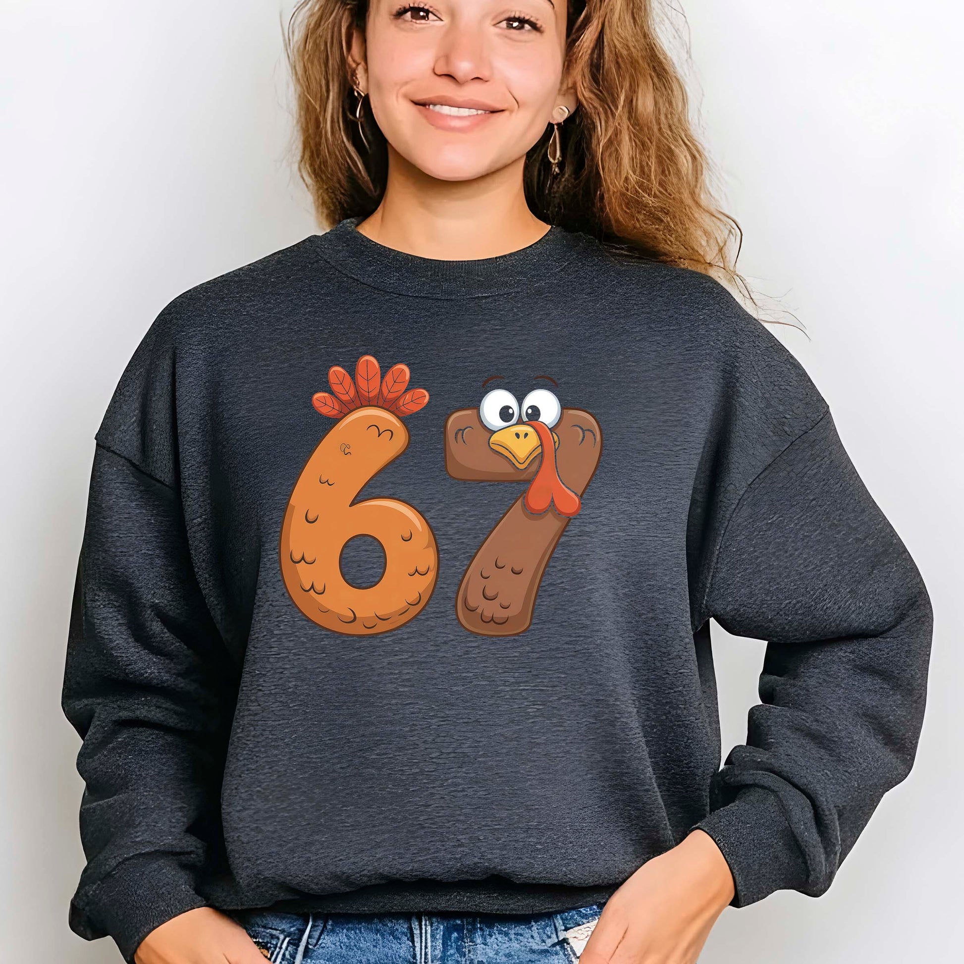 67 Thanksgiving Turkey DTF Transfer, Holiday Heat Press Design, Thanksgiving Shirt Print, UV DTF Sticker, Funny Fall Gift Idea