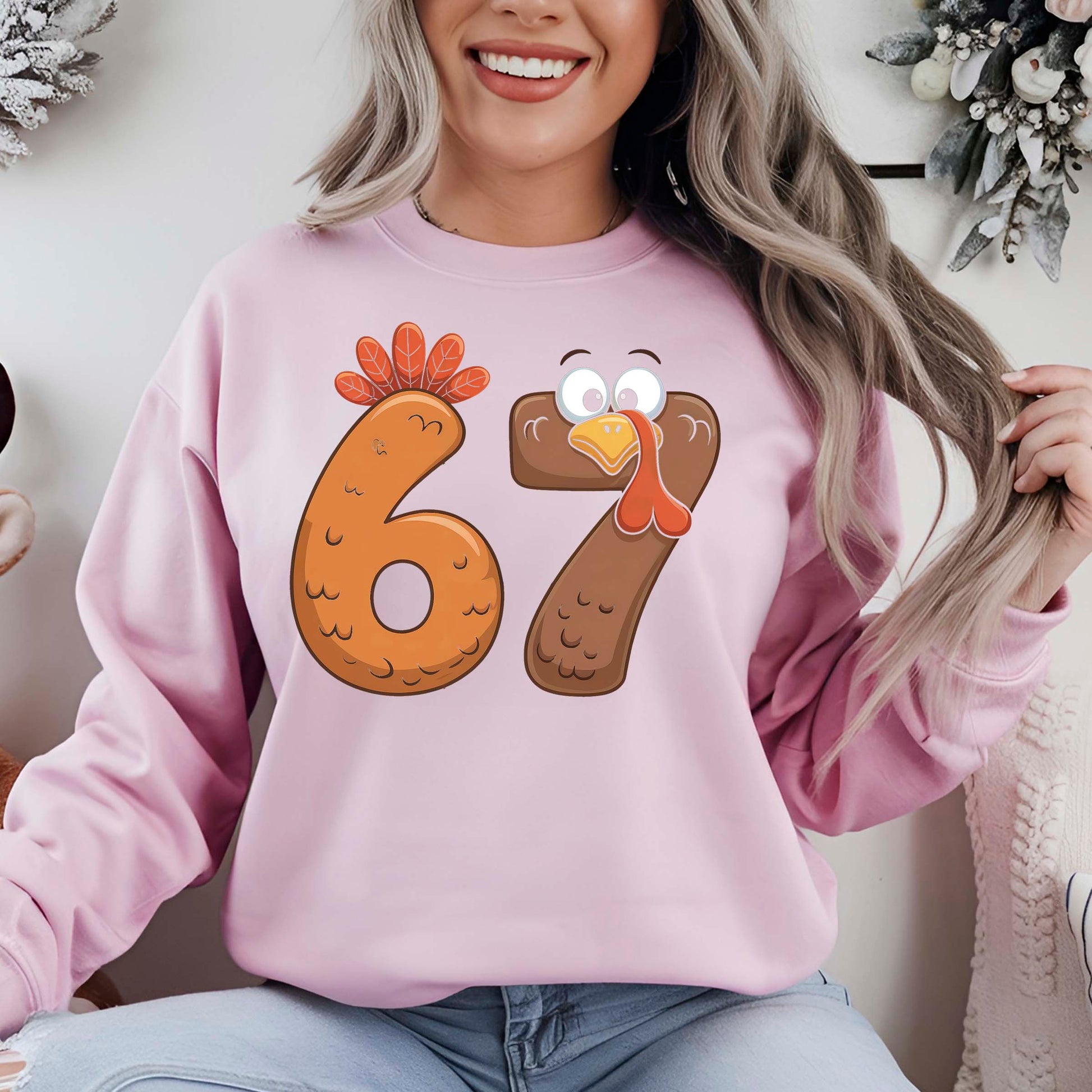 67 Thanksgiving Turkey DTF Transfer, Holiday Heat Press Design, Thanksgiving Shirt Print, UV DTF Sticker, Funny Fall Gift Idea