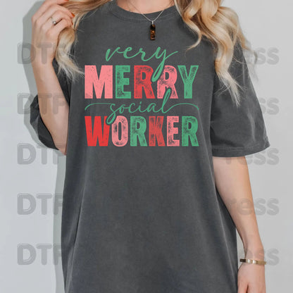Christmas CNA Buffalo Plaid DTF Transfers, Medical Nursing Lights Bandage Holiday Ready to Press