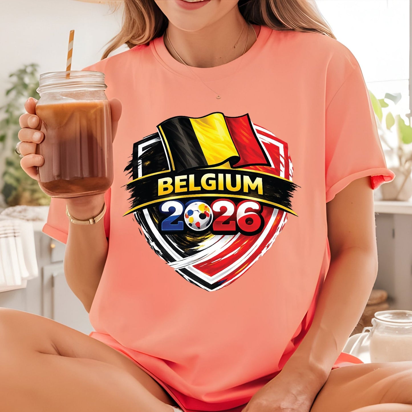 Belgium World Cup 2026 DTF Transfer Ready to Press