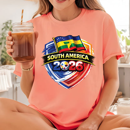 South America World Cup 2026 DTF Transfer