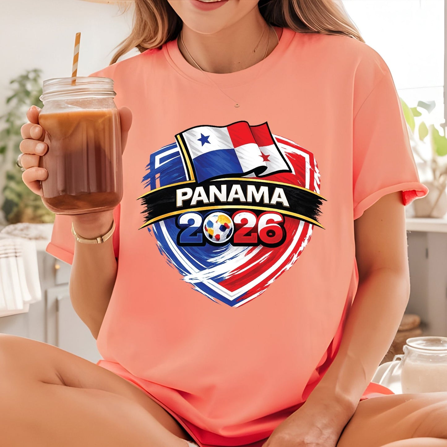 Panama World Cup 2026 DTF Transfer Ready to Press Los Canaleros Soccer Heat Transfer For Shirts Football Supporter UV Sticker Prints