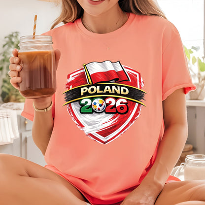 Poland World Cup 2026 DTF Transfer Ready to Press