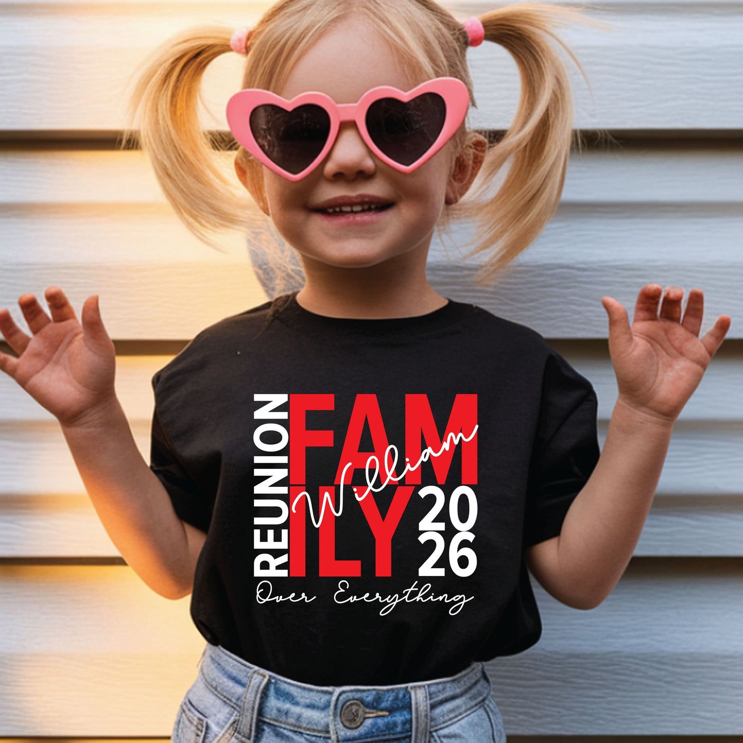 Custom Family Reunion 2026 T Shirts Personalized Family Name Tees