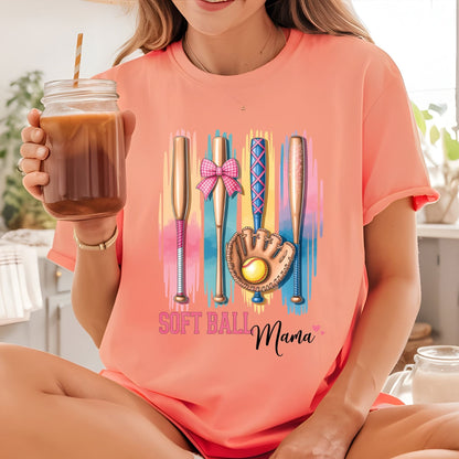 Softball Premade Gang Sheet Softball Vibes DTF Transfer Gang Sheet Trendy Softball Ready For Press Gameday Softball Heat Transfer Gang