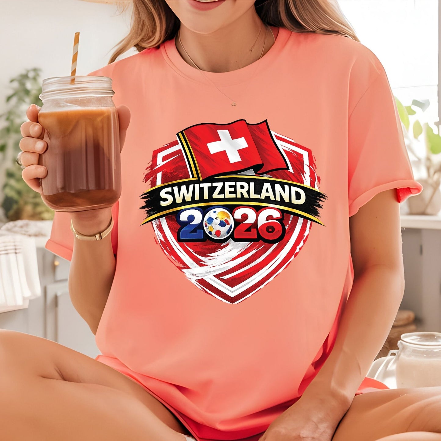 Switzerland World Cup 2026 DTF Transfer Ready to Press