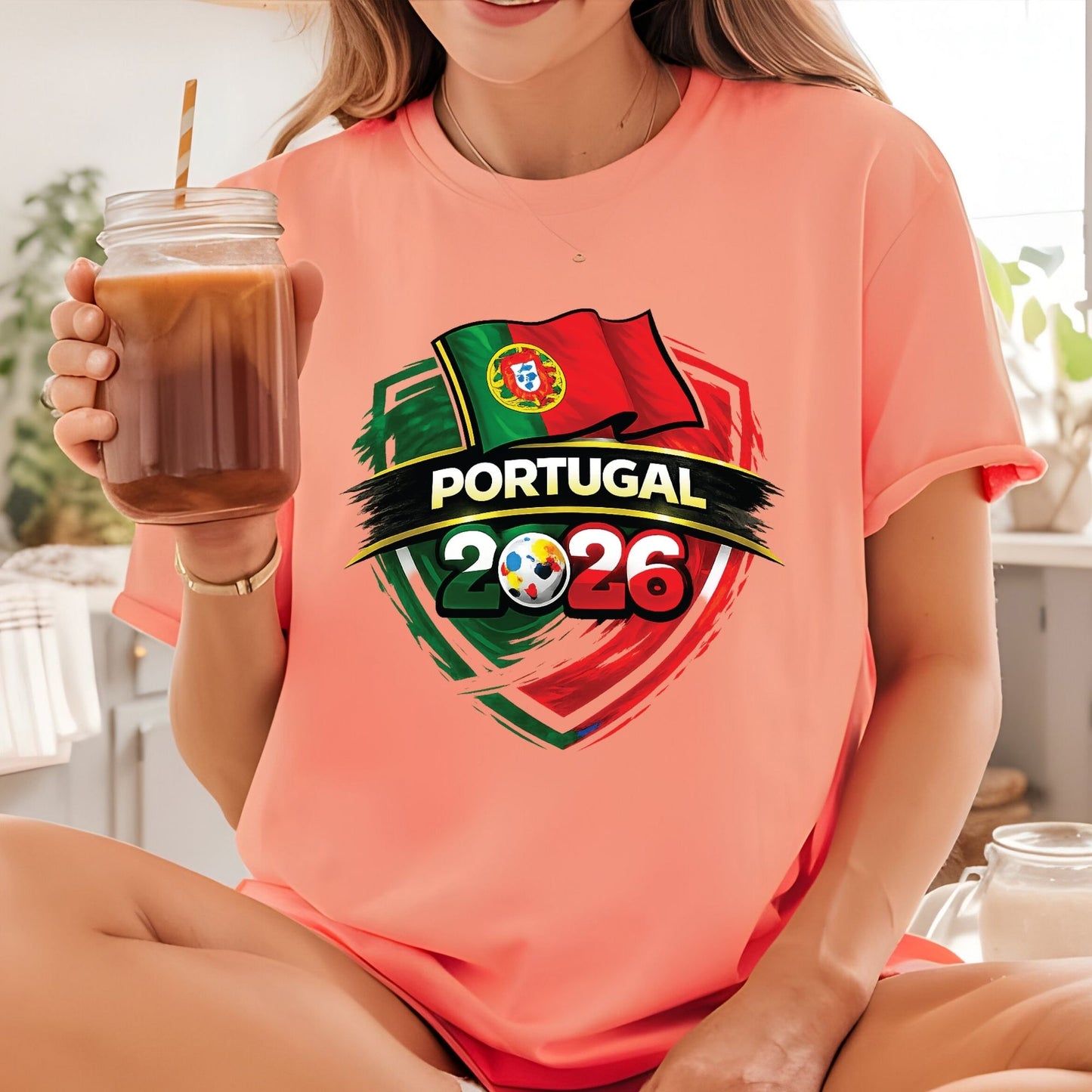 Portugal World Cup 2026 DTF Transfer Ready to Press