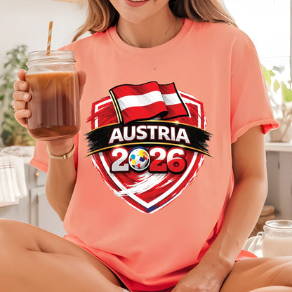 Austria World Cup 2026 DTF Transfer