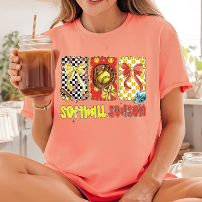 Softball Mama Premade Gang Sheet Sports Mom DTF Transfer Gang Sheet Trendy Softball Ready For Press Gameday Softball Heat Transfer Gang